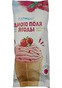 Мороженое пломбир Одного поля ягоды Клюква 15%, 80 г