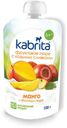 Пюре Kabrita фруктовое с козьими сливками манго с яблочным пюре с 6 мес., 100 г