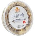 Сельдь ЧРПЗ Тихоокеанская филе-кусочки в уксусно-масляной заливке с луком 330г
