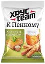 Сухарики ржаные Хрусteam К Пенному со вкусом холодца с хреном, 90 г