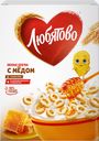 Готовый завтрак «Любятово» овсяные колечки с медом, 200 г