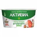 Биопродукт кисломолочный творожно-йогуртный Активиа Probiotic bowl с пищевыми волокнами, клубникой и миксом орехов 3,5%, 135 г