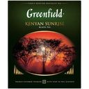 Чай Greenfield Kenyan Sunrise чёрный в пакетиках, 100х2г