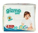 Подгузники Gizmo №4 7-18кг 30шт