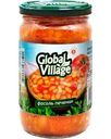 Фасоль Global Village печеная 350г