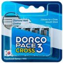 Сменные кассеты Dorco Pace 3 Cross с 3 лезвиями, 4шт