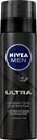 Гель для бритья NIVEA Men Ultra Черный с активным углем, 200мл