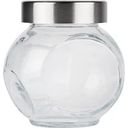 Банка стеклянная с металлической крышкой, 180мл