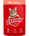 Влажный корм для взрослых кошек Дарлинг Лосось, 75 г