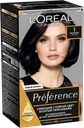 Краска для волос PREFERENCE 1.0 Неаполь Черный, 174мл