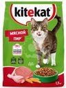 Корм Kitekat Мясной Пир сухой полнорационный для взрослых кошек 1.3кг