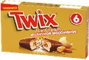 Мороженое Twix молочное мультипак, 6х34.2г