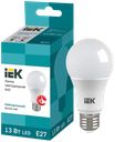 Лампа IEK LED A60, шар, 13Вт, 230В, 4000К, E27