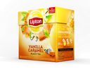Чай Lipton Vanilla Caramel черный, 20х1.7 г