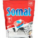 Средство для посудомоечных машин All in One Somat extra 9 actions, 45 таблеток