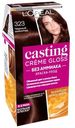 Краска для волос Loreal Casting Creme Gloss 323 терпкий мокко/черный шоколад