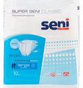 Подгузники для взрослых Super Seni Classic large 3 (100-150 см), 10 шт.