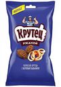 Сухарики ржаные Крутец Копченый кальмар, 100 г