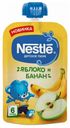Пюре Nestle фруктовое яблоко и банан, 90 г