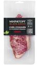 Стейк говяжий Мираторг Black Angus Стриплойн без кости охлаждённый, 320г