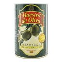 Оливки Maestro de Oliva гигантские с косточкой 420 г