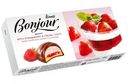 Десерт Bonjour Souffle клубника со сливками 232г