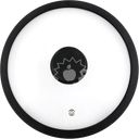 Крышка HOMECLUB 28см, с силиконовым ободом Арт. XW-G-008