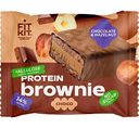 Брауни протеиновый Fit Kit Brownie шоколад-фундук, 50г