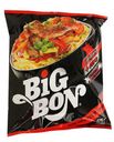Лапша BigBon со вкусом говядины и соусом томат/базилик, 75 г