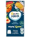 Каша пшенная молочная ФрутоНяня Перед сном тыква-персик с 6 месяцев, 200мл