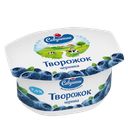 Паста творожная САВУШКИН ПРОДУКТ, черника, 3,5%, 120г