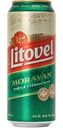 Пиво Litovel Moravan светлое фильтрованное, в банке, 4,6 % алк., Чехия, 0,5 л