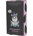 Полоски для очищения кожи носа Unicorns Approve с углем, 5 шт.