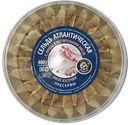Сельдь ЗОЛОТАЯ FISHKA атлантическая филе кусочки с луком в масле, 400г