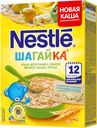 Каша молочная Nestle «Шагайка» 5 злаков с яблоком, бананом и грушей с 12 мес 200 гр