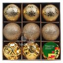 Набор ёлочных украшений Новый год Маркет, 9шт