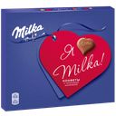 Конфеты MILKA из молочного шоколада с ореховой начинкой, 110г