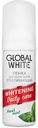 Пенка для полости рта отбеливающая Global White Свежая мята, 50 мл