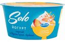 Йогурт Экомилк Solo Персик со вкусом крем-брюле 4,2%, 130 г