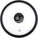 Крышка HOMECLUB 28см, с силиконовым ободом Арт. XW-G-008