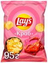 Чипсы картофельные Lay's краб 95 г