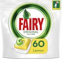 Капсулы Fairy Original All In One Лимон для посудомоечной машины 60 шт