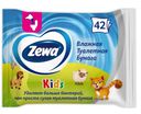 Бумага туалетная влажная детская Zewa 42шт