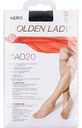 Гольфы женские Golden Lady Ciao цвет: nero/чёрный размер: единый, 20 den, 2пары