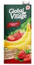 Напиток  Global Village из банана и клубники сокосодержащий, 950мл