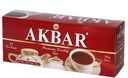 Чай черный АКБАР Красно-белая серия байховый цейлонский в пакетиках, 25х2 г