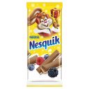 Шоколад молочный Nesquik с молочной начинкой, ягодами и злаками, Nestlé, 100 г