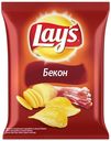 Чипсы картофельные Lay's со вкусом бекона, 90 г