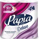 Туалетная бумага Papia Deluxe 4 слоя 4шт.