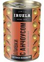 Оливки Iruela Анчоус без косточки, 280г